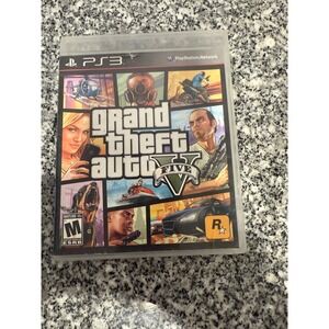 Grand Theft Auto V PS3 Game Disc Complete Edition Tested